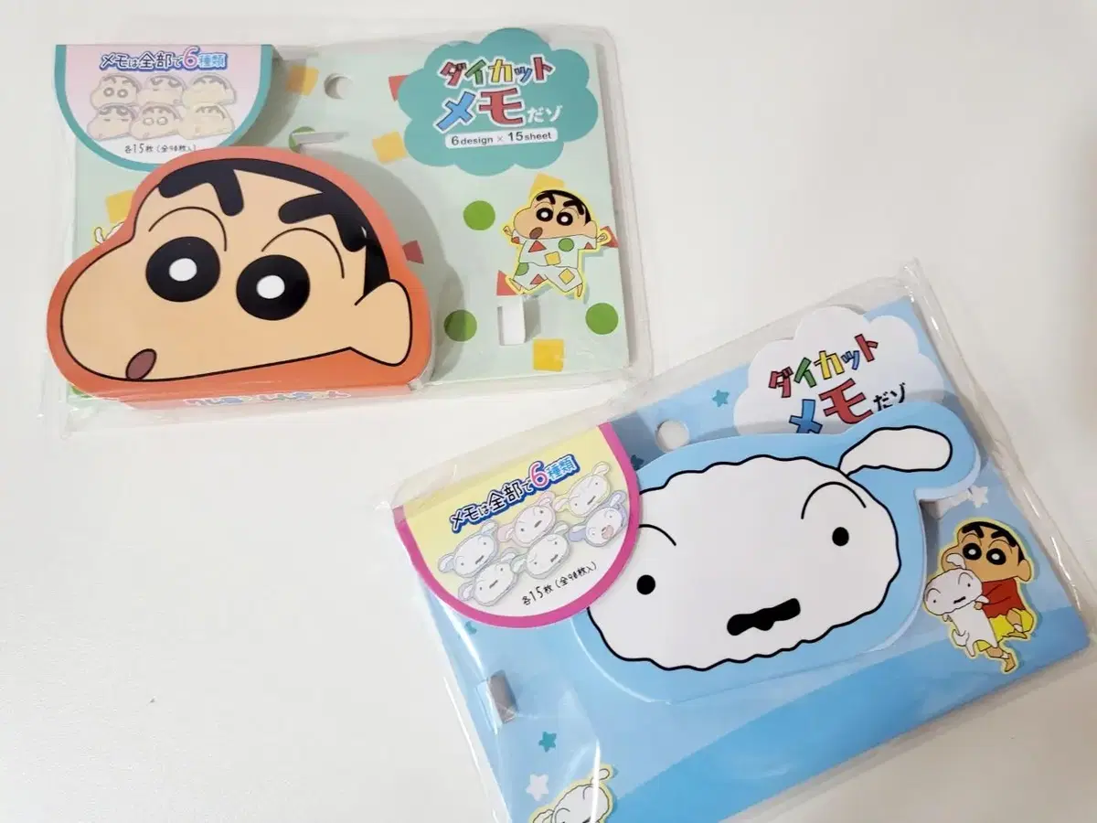 [Japan Original] Die-cut Memo Crayon Shin-chan