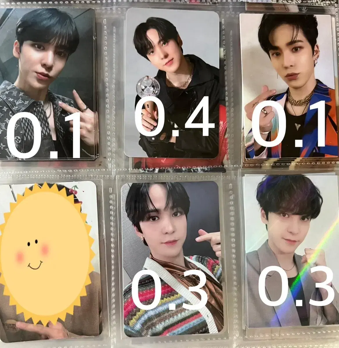 ATEEZ ATEEZ yunho jeong yunho photocard Photocard