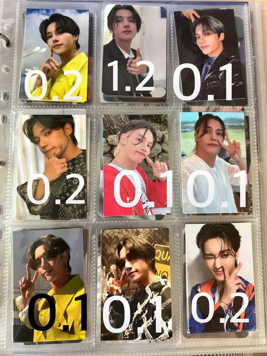 ATEEZ ATEEZ wooyoung jung wooyoung photocard AlbumPhotocard