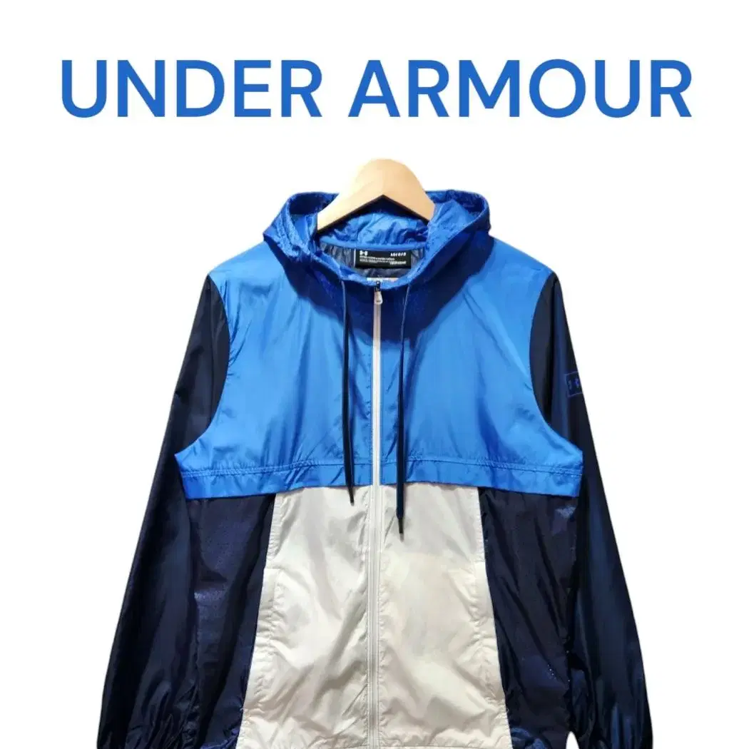 [L] UNDERARMOUR 언더아마 바람막이 블루