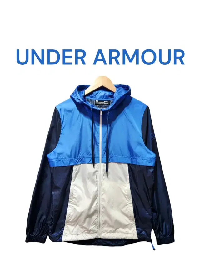 [L] UNDERARMOUR 언더아마 바람막이 블루