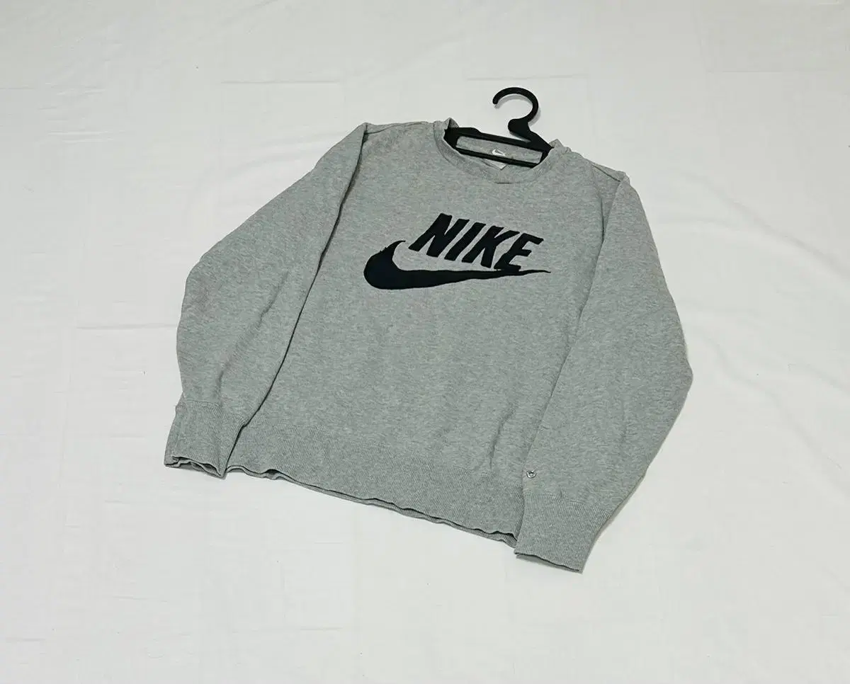 Nike Gray Big Logo Sweatshirt