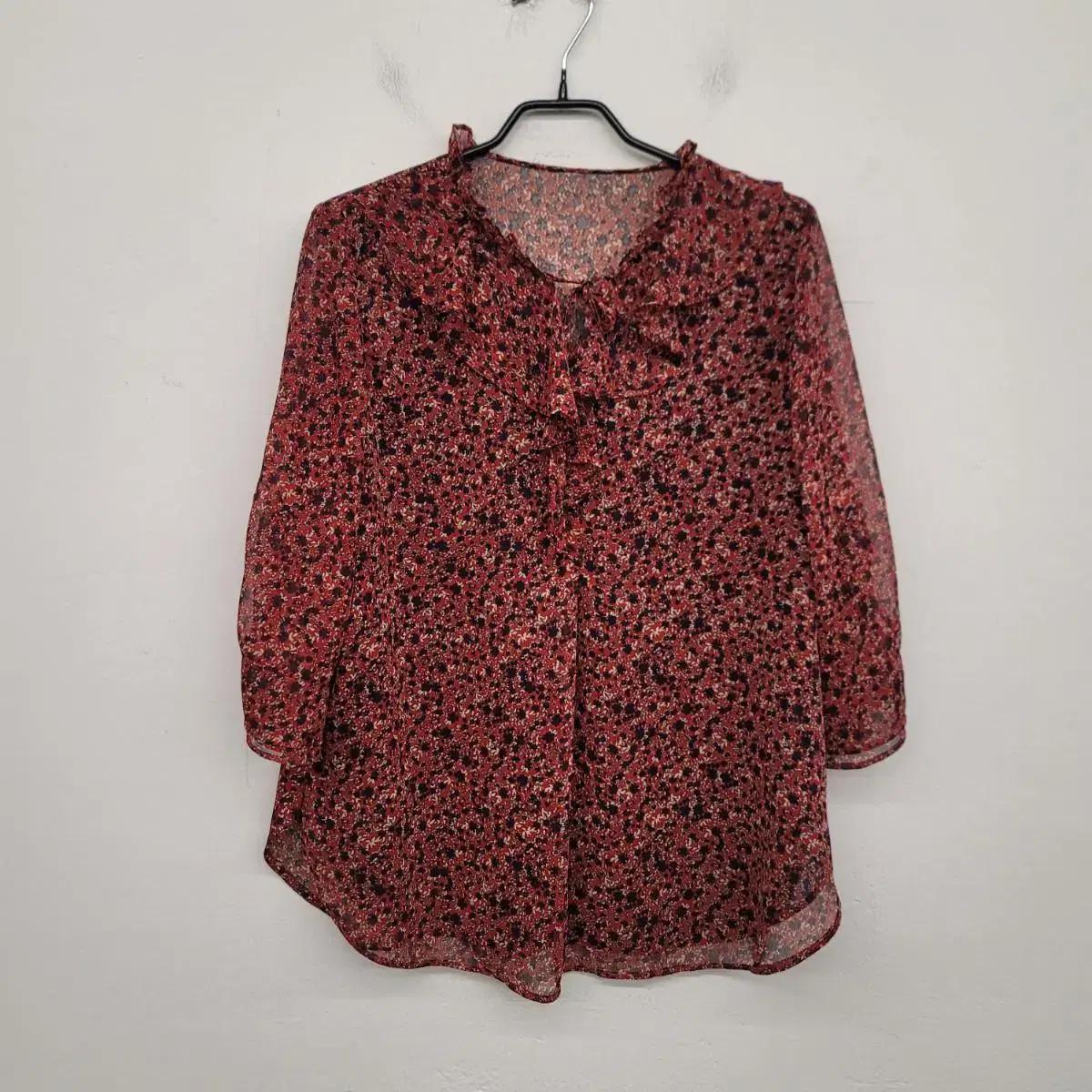 [Women's 55 size] ODV chiffon blouse for sale.