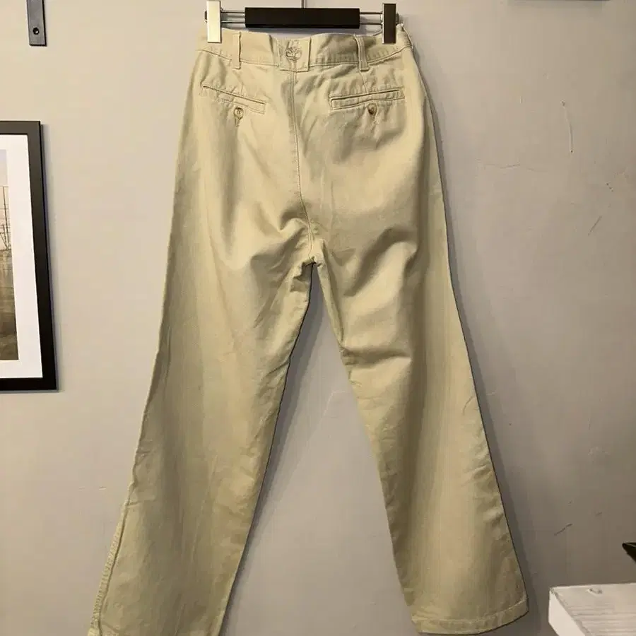 TIMBERLAND cotton beige pant