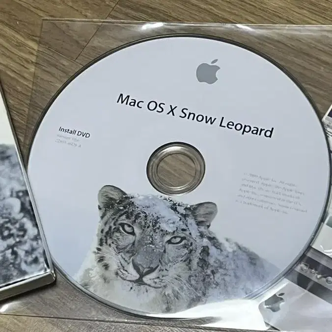 apple) OS X Leopard 설치 CD