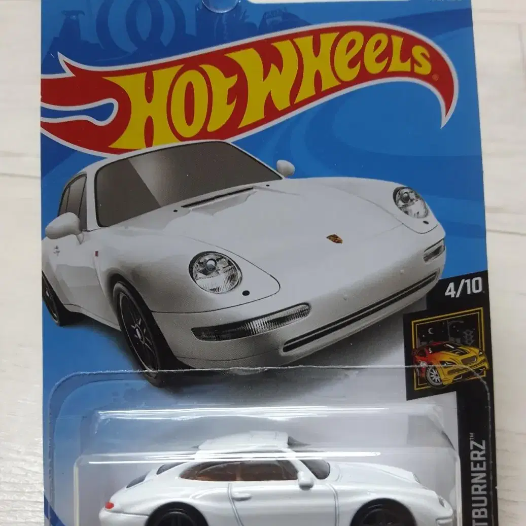 핫휠hot wheels 96 포르쉐 카레라 화이트 레어 미개봉 새상품