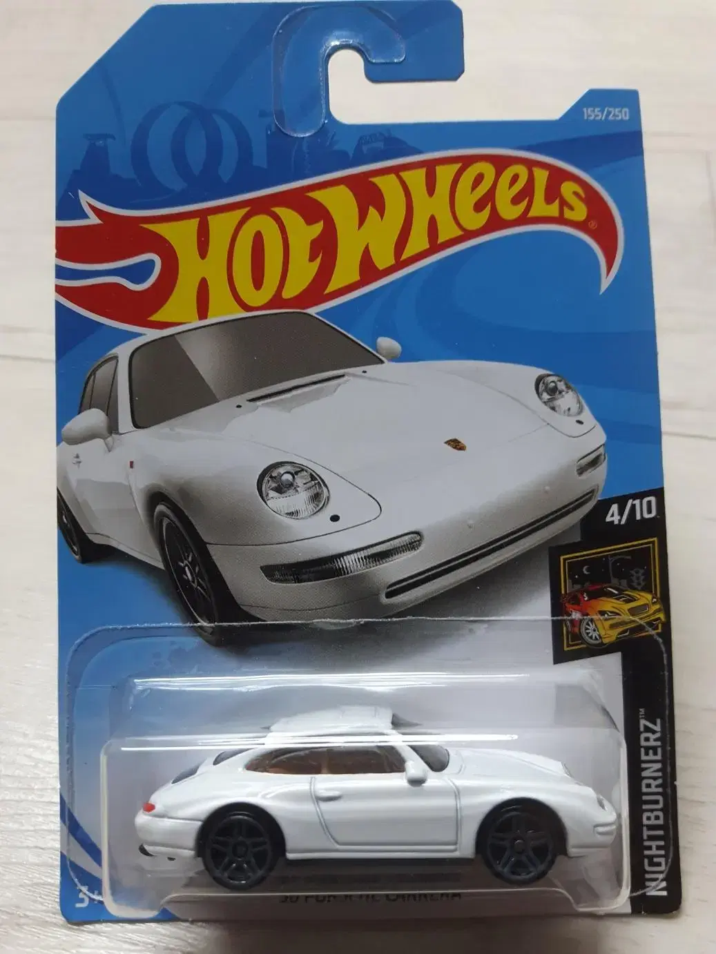 Hot WheelsHot Wheels 96 Porsche Carrera White Rare sealed new