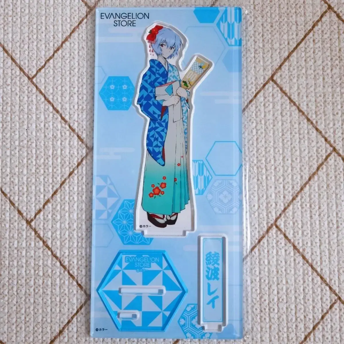 Unsealed) Evangelion lay Yukata acrylic Eva Store Limited Acrylic Stand