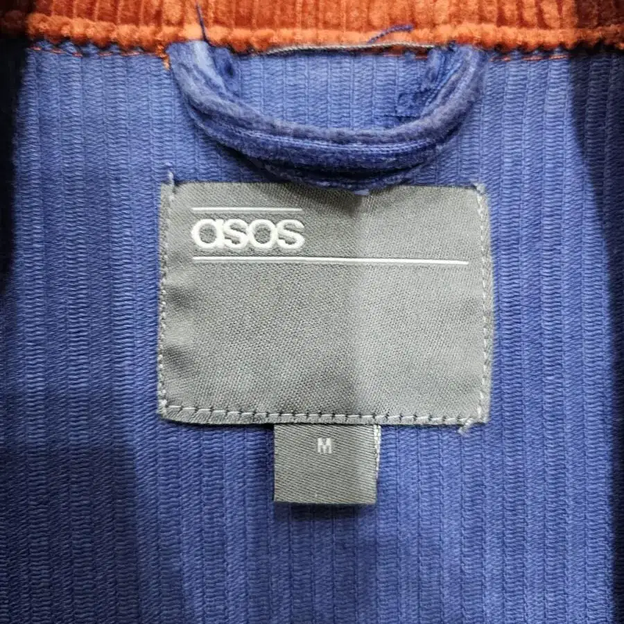 asos 코듀로이 트러커