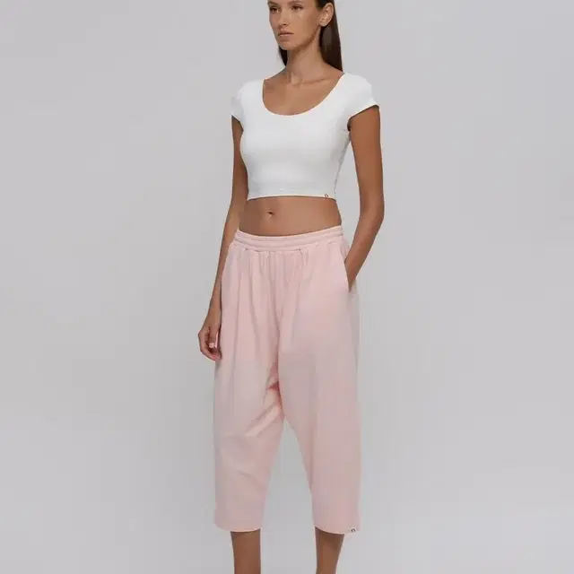 부디무드라 Drum pants_Pink Marshmallow