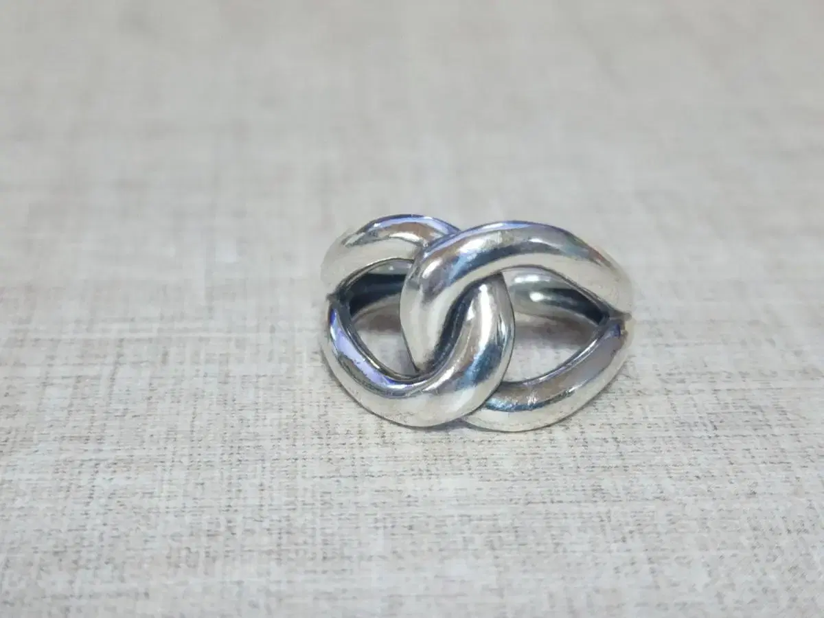 Open Ring Sterling Silver Ring (Free Size)