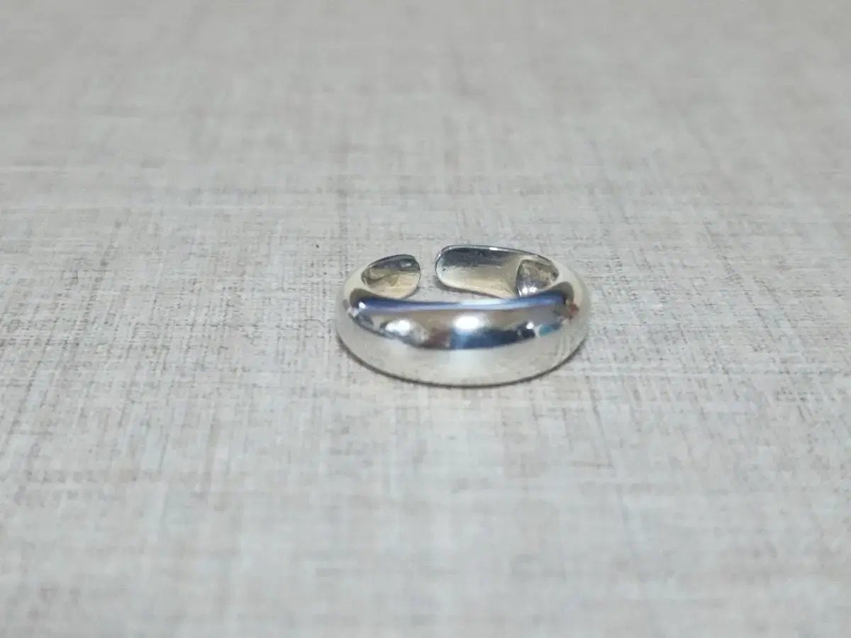 Open Ring Sterling Silver Ring (Free Size)