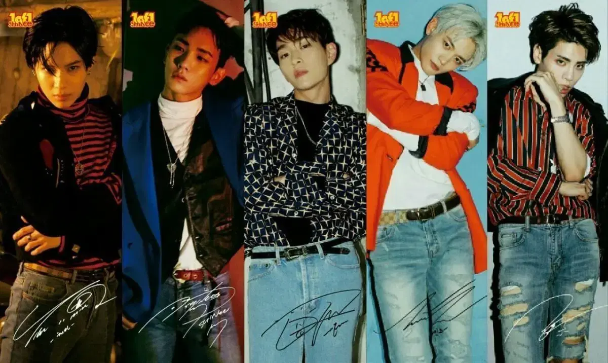 Shinee One-Of-One 5 Individual + 1 Group