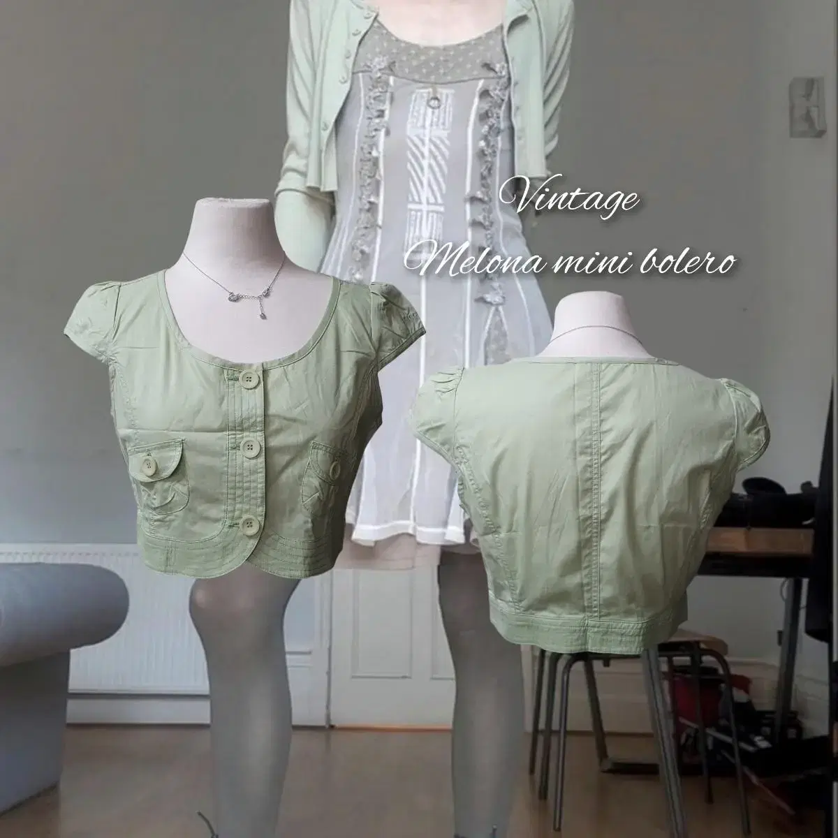 Vintage Melona mini bolero