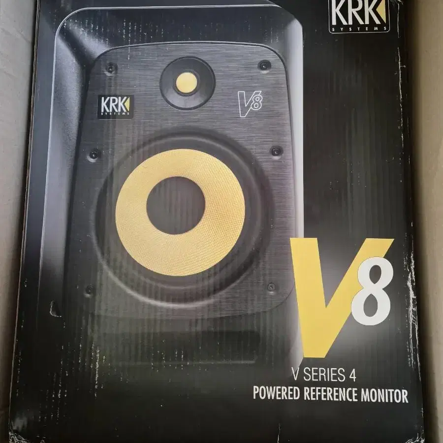 KRK V8S4 스튜디오 모니터스피커 미개봉새상품