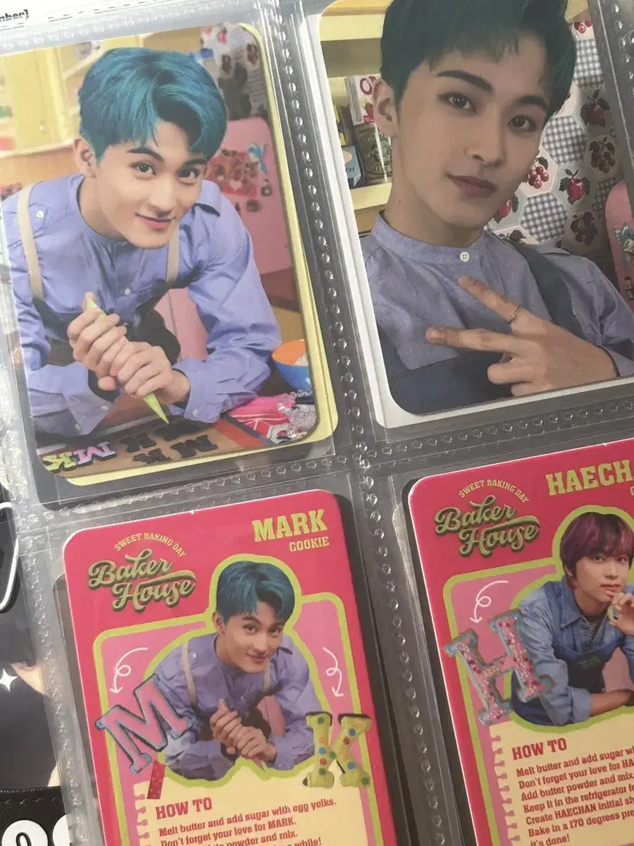 Baked House Baker mark photocard Set