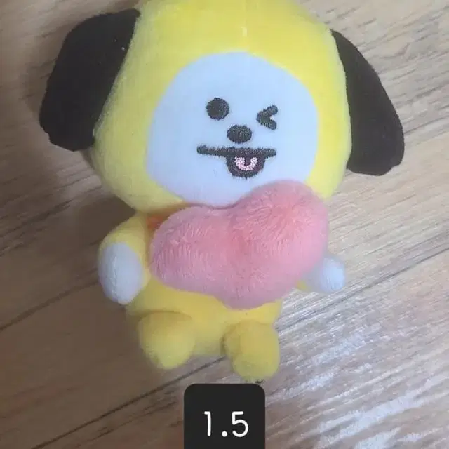 방탄 일본 bt21 하트 부르르 치미 키링 양도합니다.