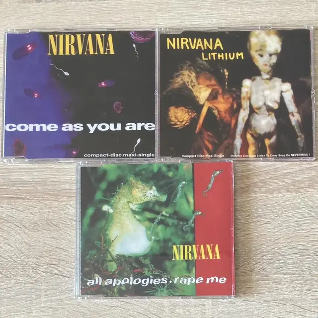 너바나 (Nirvana) Singles 6CD Boxset 앨범 판매