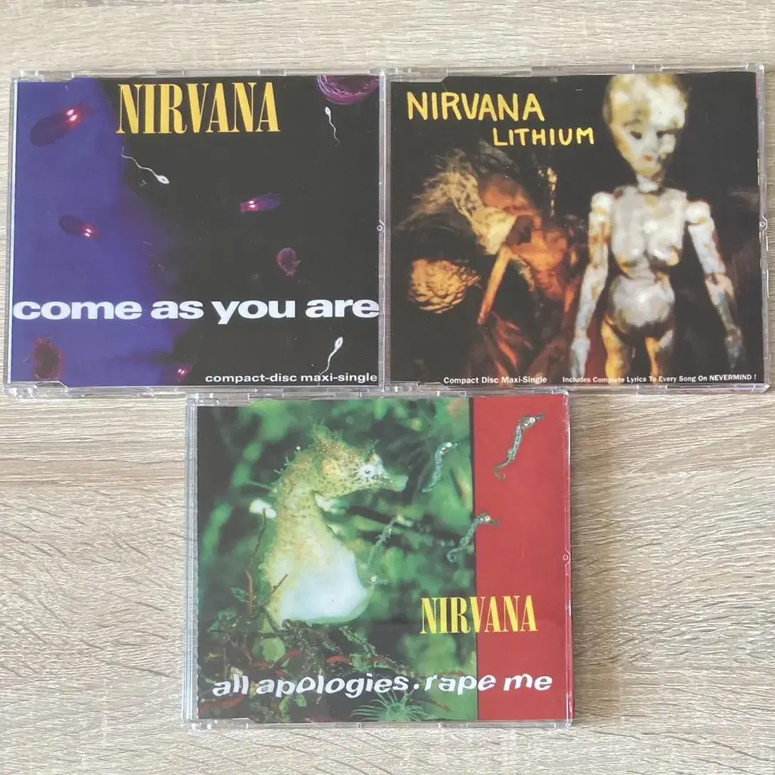 너바나 (Nirvana) Singles 6CD Boxset 앨범 판매