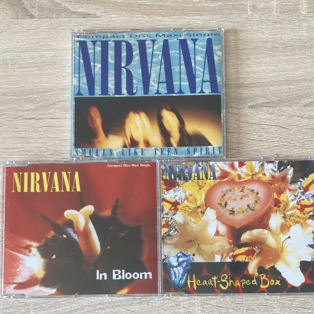 너바나 (Nirvana) Singles 6CD Boxset 앨범 판매