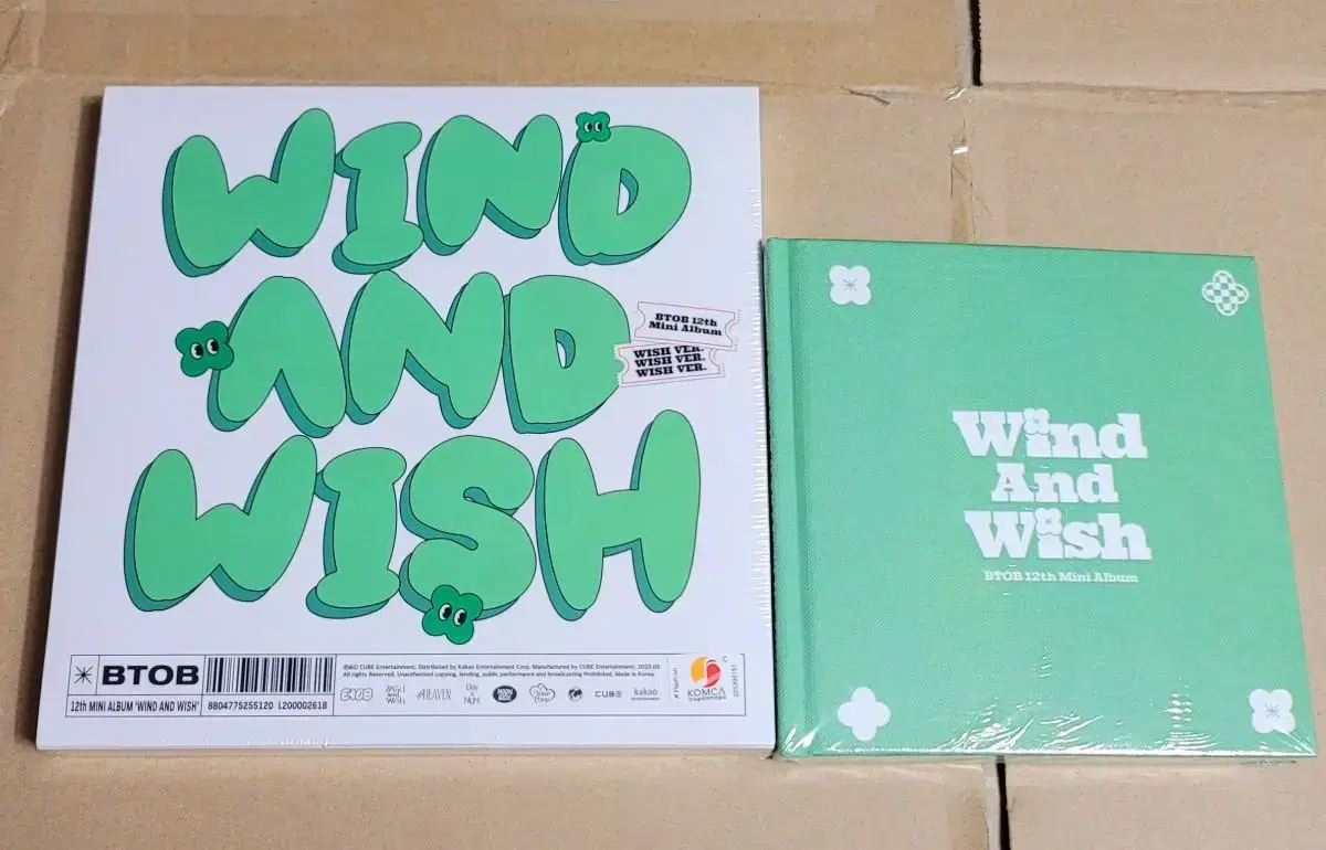 BTOB MYWIND WIND AND WISH 윈드 앤 wish album unsealed