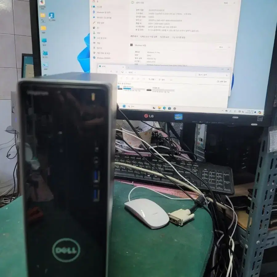 중고 I3 6세대 DELL 미니컴퓨터