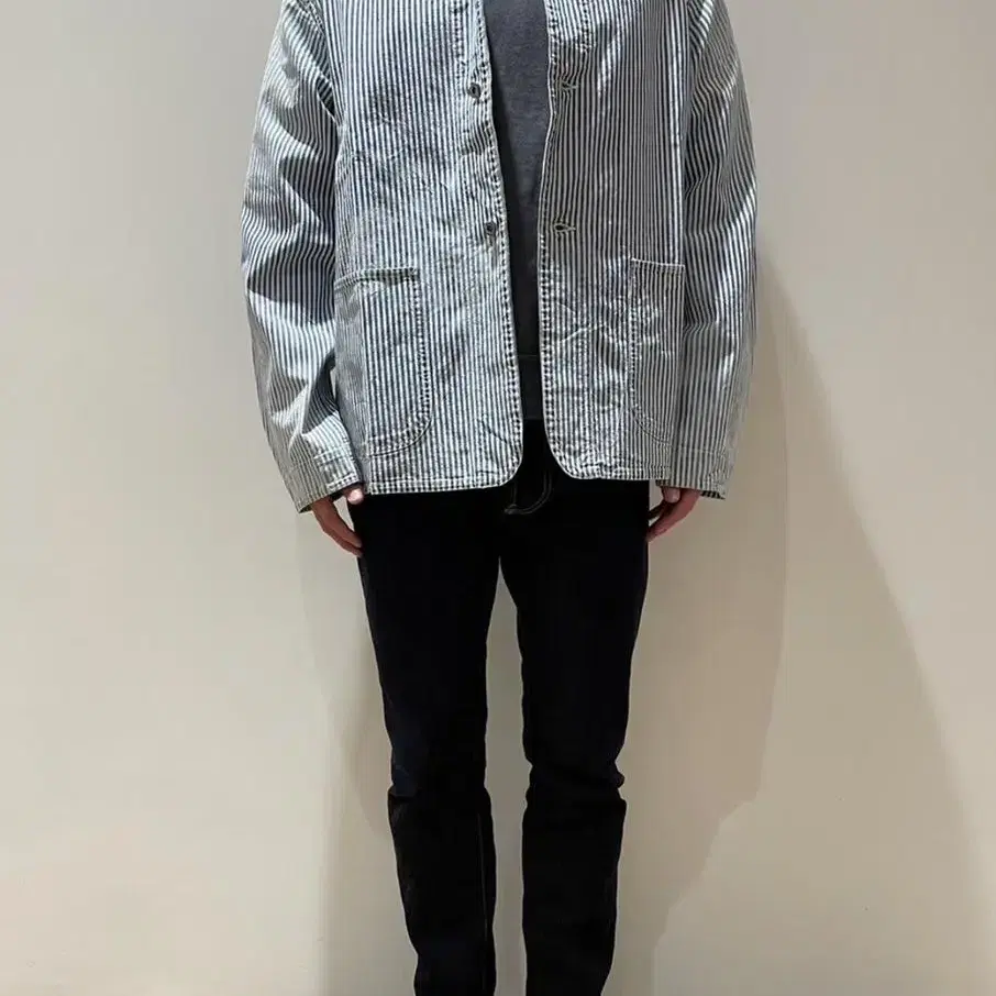 [4]비즈빔 22ss Coverall 히코리Hickory Dry JKT