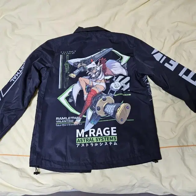 M.RAGE 램리썰 코치 자켓 RAMLETHAL coach jacket