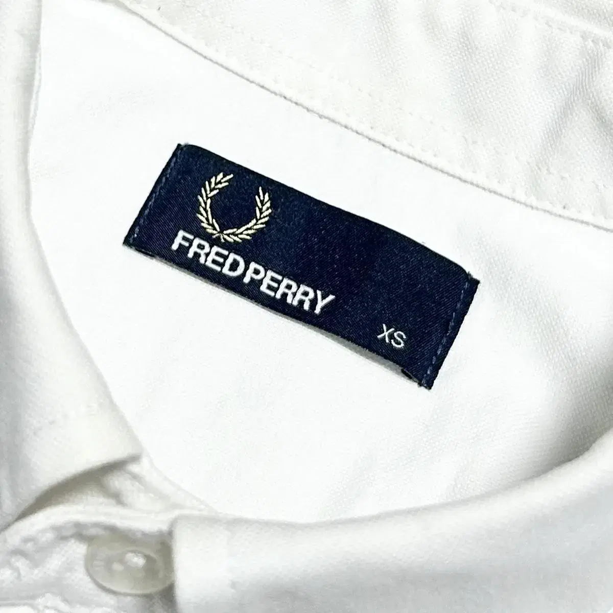 [ S ] Fredperry 프레드페리 화이트 셔츠