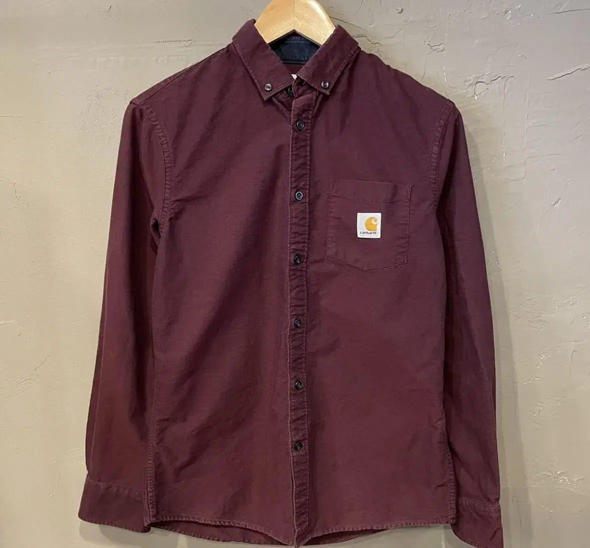 Calhart Burgundy Vintage Shirt