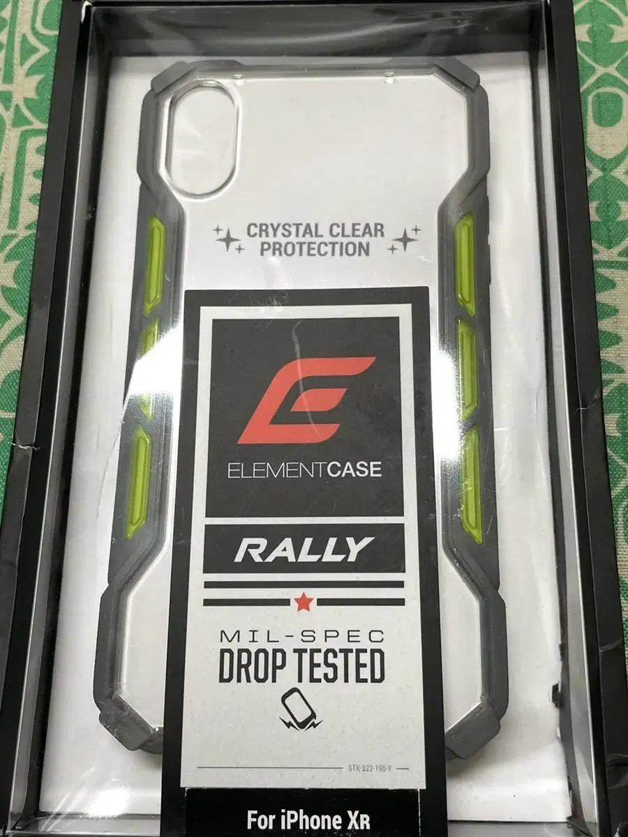 아이폰XR 용 Element case 정품 Rally 케이스