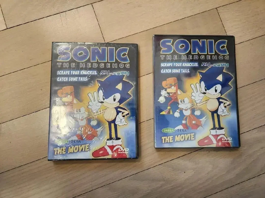 (새제품)SONIC THE HEDGEHOG  소닉 VS 소닉로봇 DVD