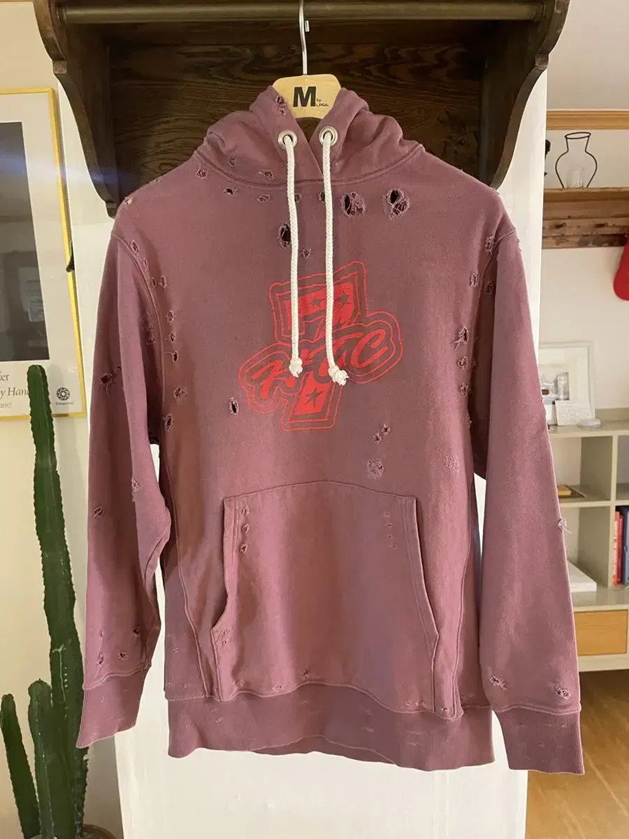 HTC Hollywood Trading Company Destroyed Hoodie