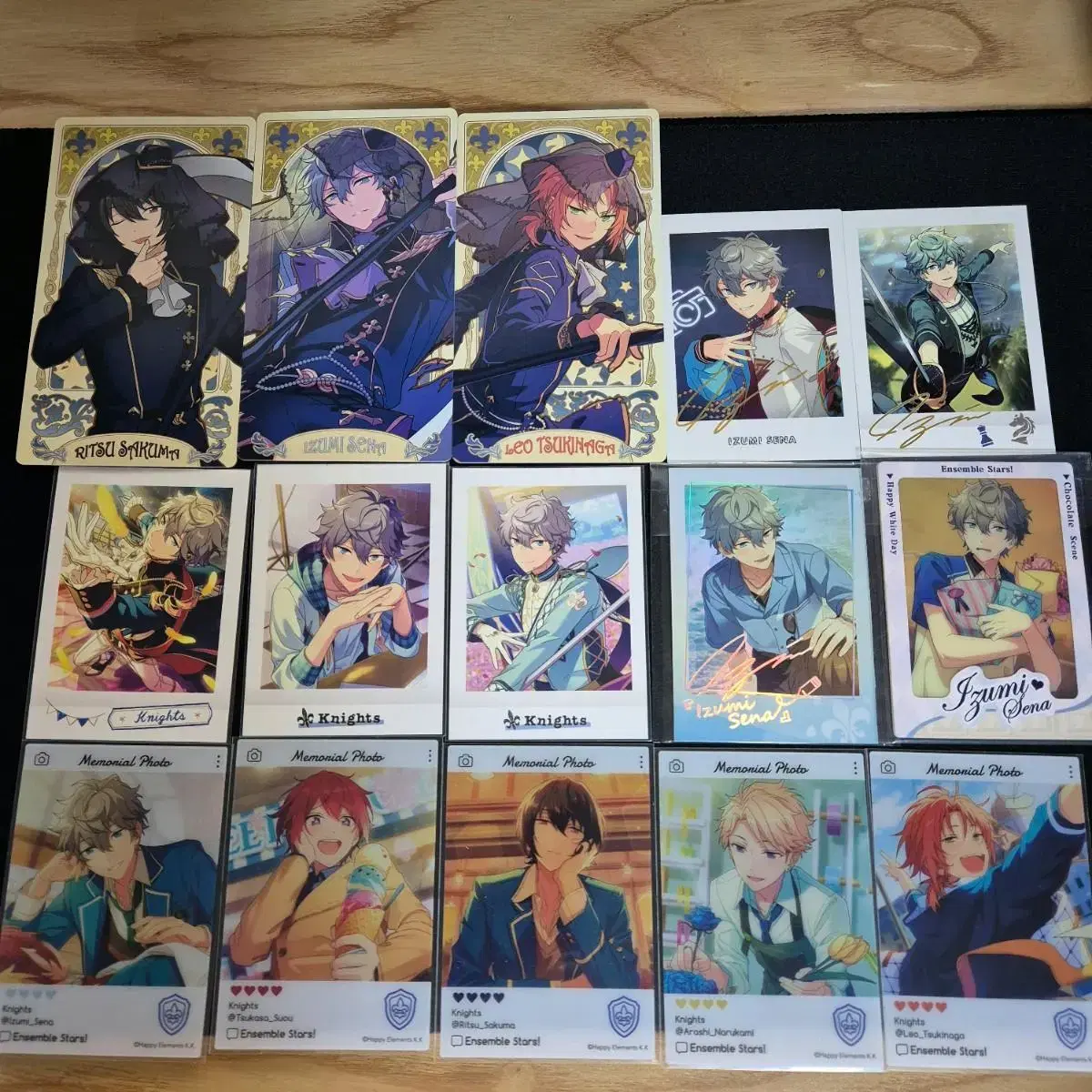 Knights in bulk (zuu photocard/sgl/towel/sena)