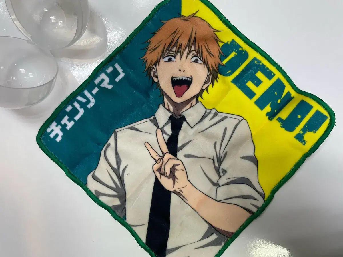 Chainsaw Man Denji Handkerchief Gacha New