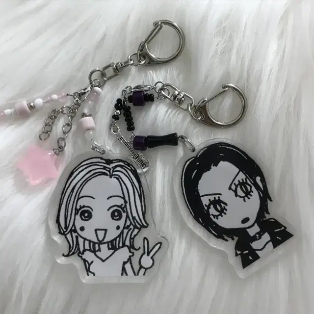 Vintage NANA Keyring 빈티지 나나 만화 애니 키링