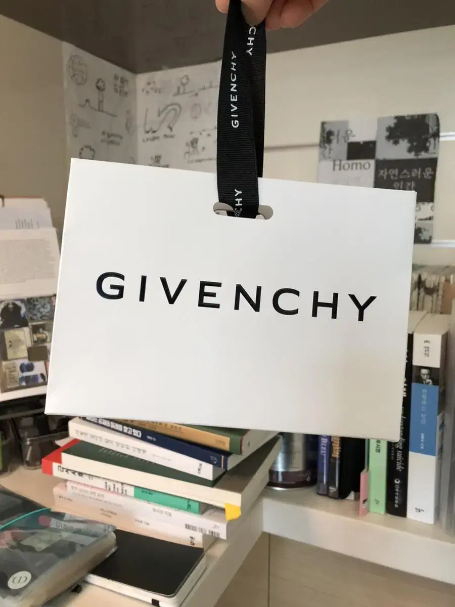 Givenchy Cosmetics Shopping Bag Lip Gift Packaging Paper Bag