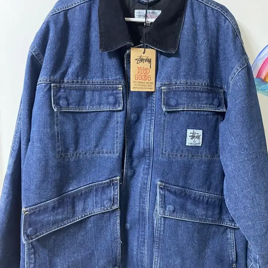 (M)stussy washed denim 새상품