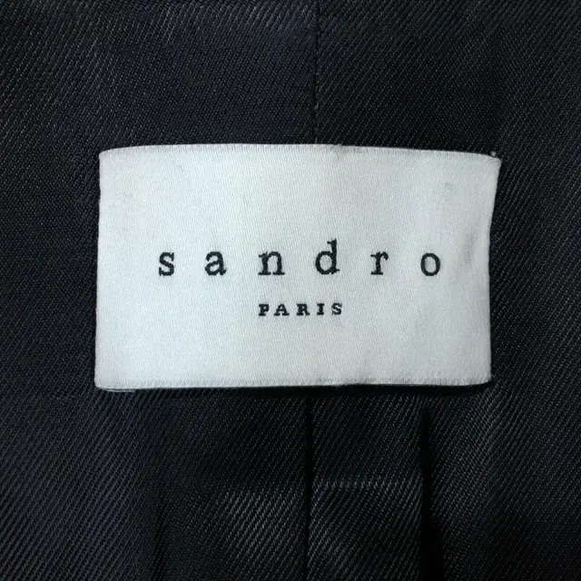 [ SANDRO ] 산드로 벨티드 롱 코트