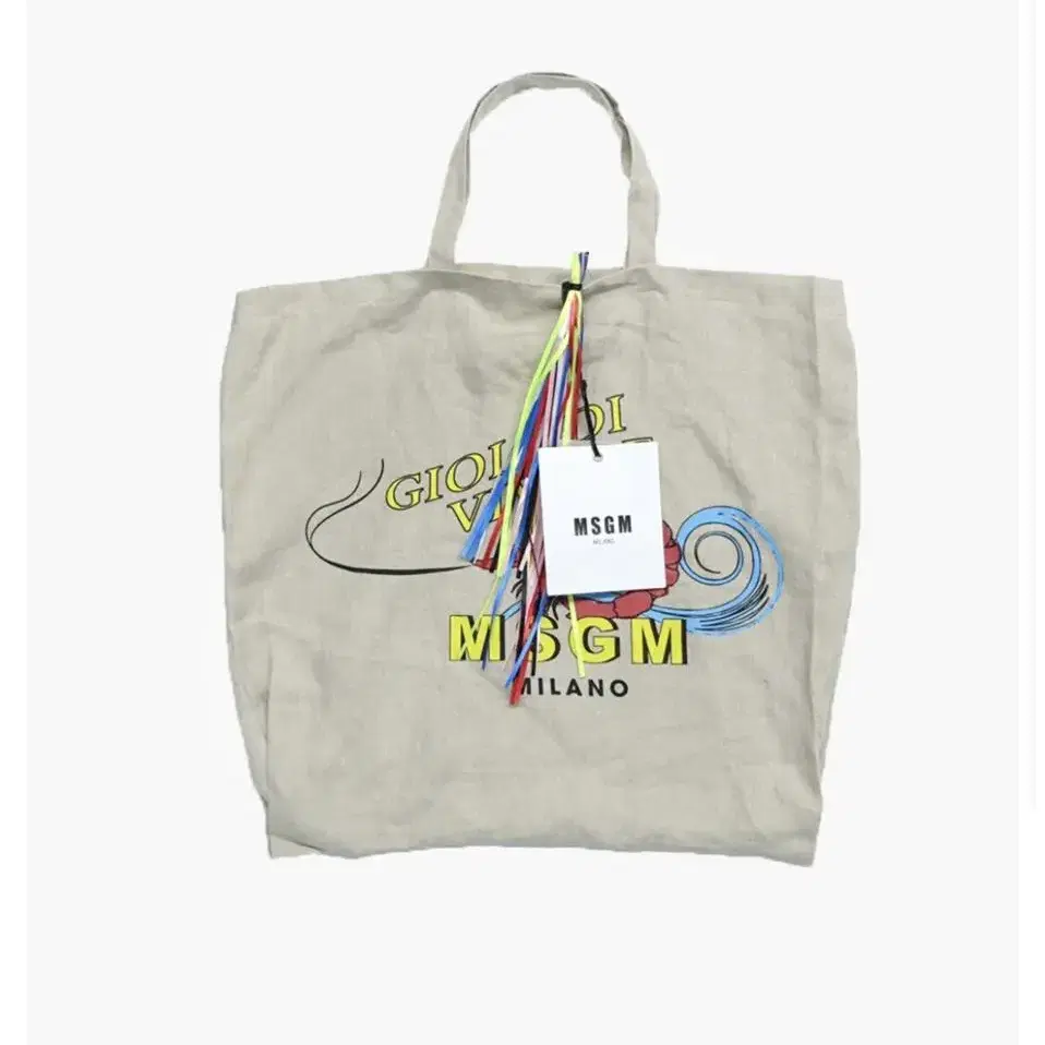 MSGM shrimp tote bag