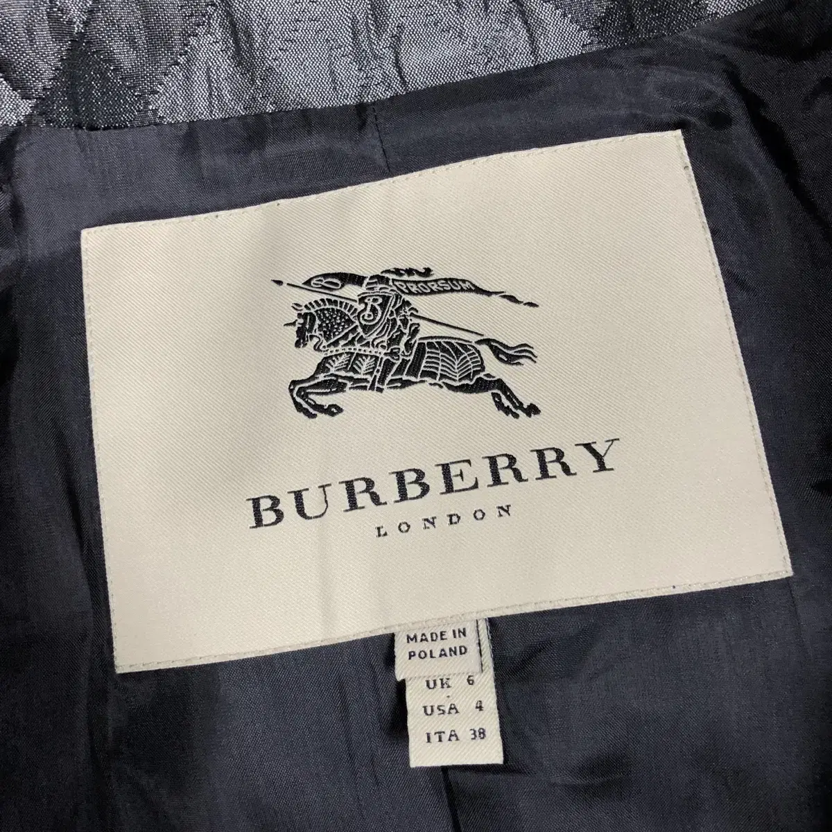 [ BURBERRY ] 버버리 런던 노바체크 롱 트렌치코트