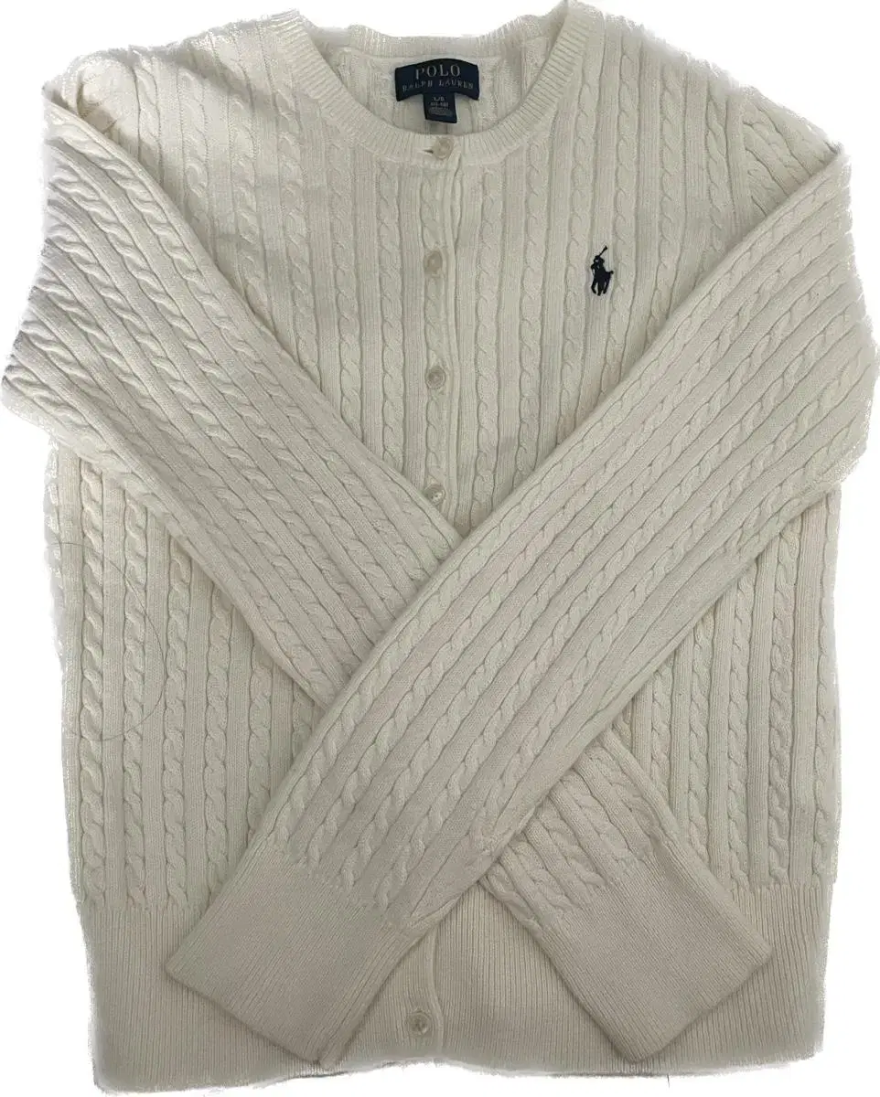 Polo Girls' Cardigan Ivory L