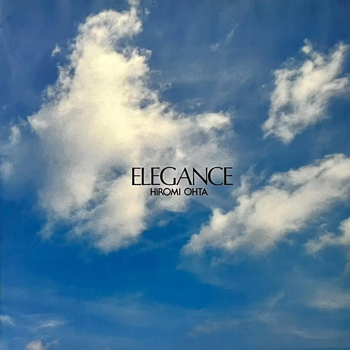 시티팝LP 오오타 히로미 Hiromi Ohta -Elegance