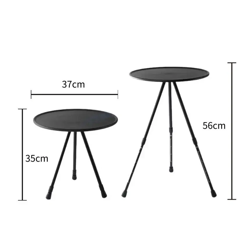 새상품) 캠핑 원형 보조테이블