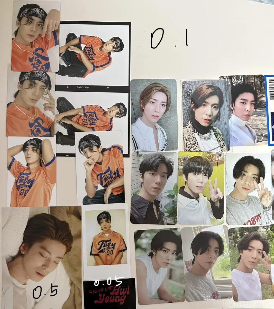 Sf9 hwiyoung kim youngkyun Yeast photocard wts