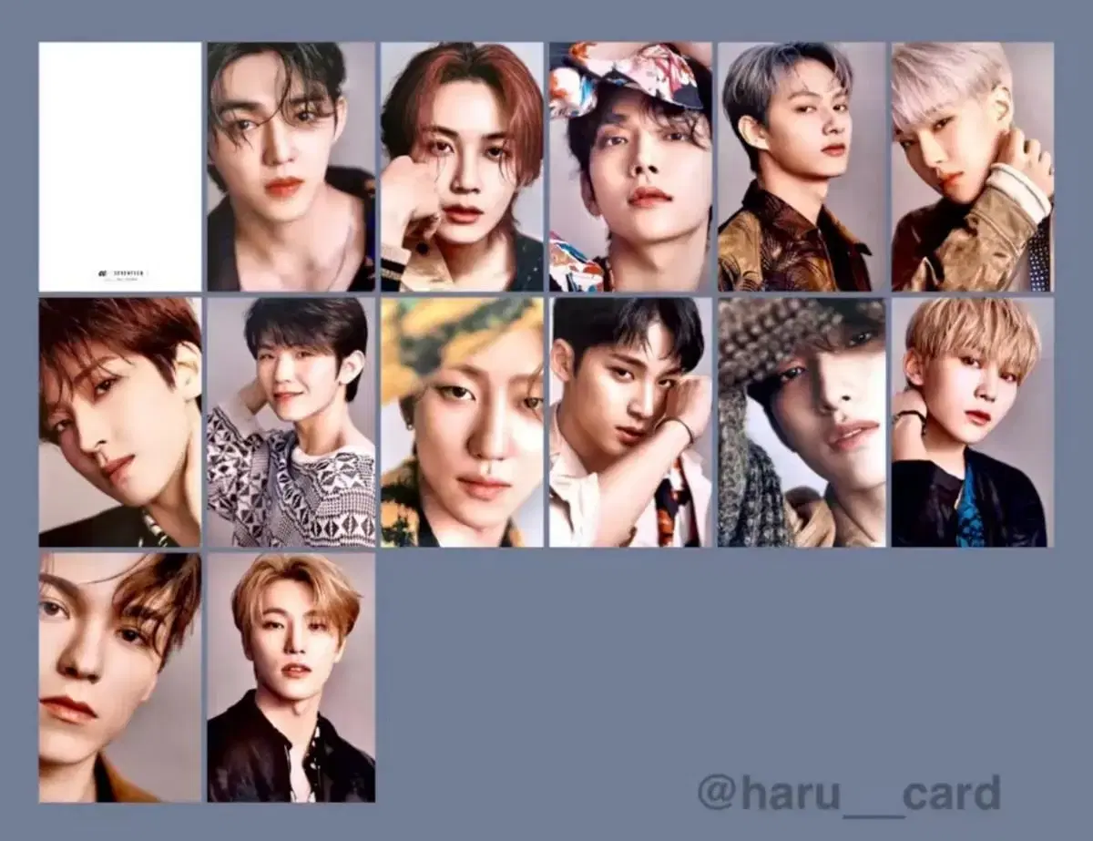 seventeen cancam seventeen photocard