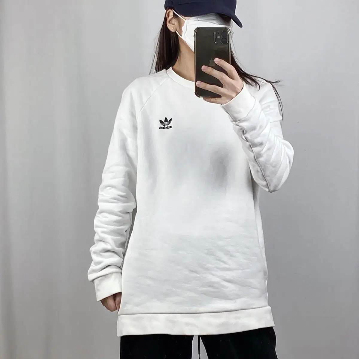 Adidas White Man to Man M .240312