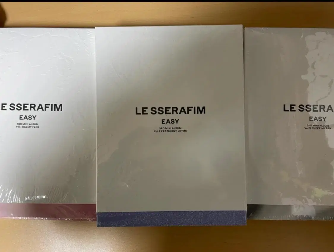 le sserafim easy e.ji random unsealed albums new