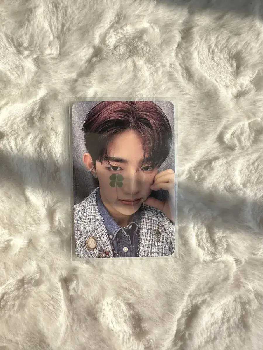 Zerobaseone zhang hao photocard wts Lucky Melting Point digipack jump up ld Clover