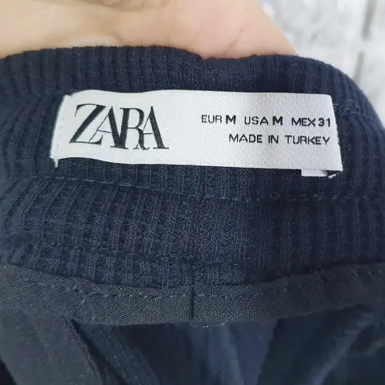 31)자라 ZARA 남성 와플니트 반바지